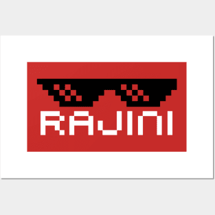 Rajini 8bit Posters and Art